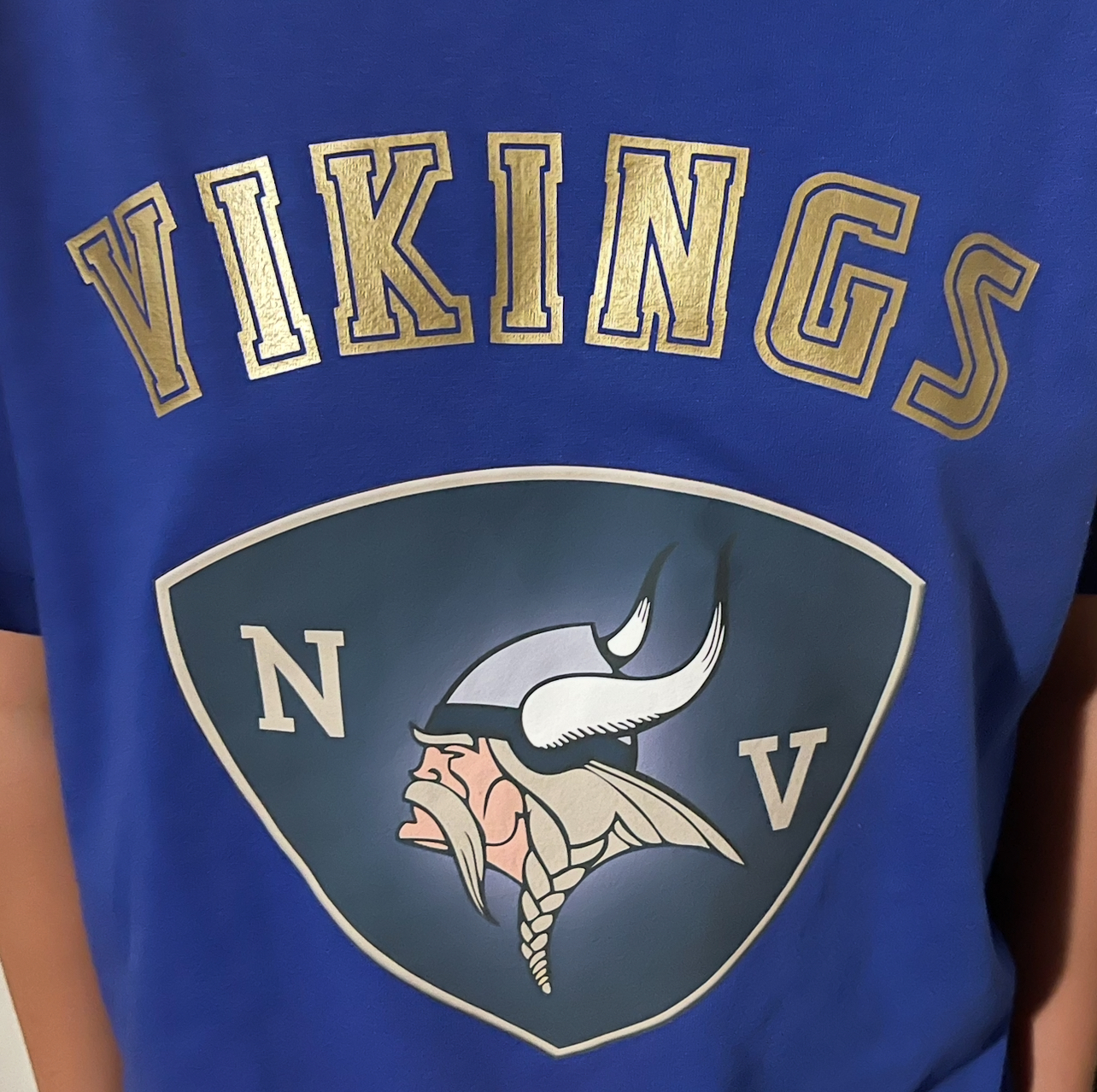 School spirit shirt: Niles Vikings